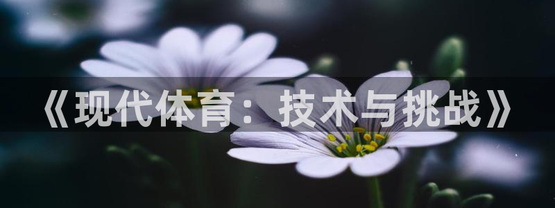 公海赌赌船官方正版app集团官网网址：《现代体育：技