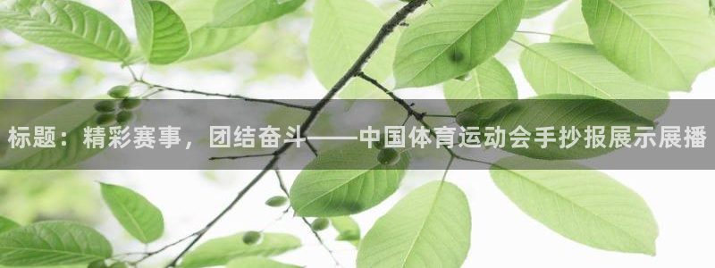 公海赌赌船官方正版app娱乐首页官网下载：标题：精彩赛事，团